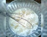 A picture of step 6 of Carrot panna.