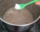 Hình bước làm 3 của món Canh rau má thịt bằm