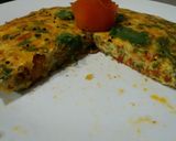 A picture of step 7 of Tamatay Anday😋🍳🍕.