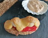 Foto del paso 10 de la receta Tosta de vieiras gratinadas
