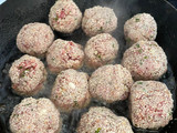 Albóndigas con papas