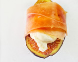 Foto del paso 2 de la receta: Brevas con mascarpone y jamón curado