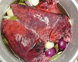 Szalontüdő zsemlegombóc recept fázis 1 fotója