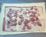 Foto del paso 2 de la receta Empanada de jamón y queso con bechamel