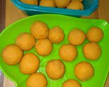 Foto langkah ke 3 dari resep Bola Ubi Kuning Mozarella toping coklat kacang endesss... 🤩.