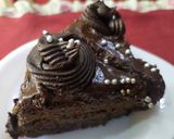 A picture of step 9 of Dark Chocolate Cake.