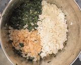 Foto del paso 3 de la receta: Tortilla de espinaca y coliflor