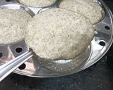 A picture of step 4 of Green Moong dal-Idli & Uttapam.