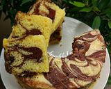 Foto langkah ke 5 dari resep Bolu Marmer Jadul.