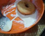 A picture of step 10 of No yeast cake doughnuts 😋.