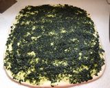 Kovászos medvehagymás pogácsa recept fázis 2 fotója