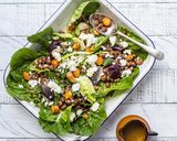 A picture of step 6 of Warm Fava Bean & Spiced Roasted Vegetable Salad.