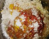 কলাপাতায় নারিকেল - চিংড়ি র পিঠে(kolapatay narikel chingrir pithe recipe in Bengali) রেসিপির ধাপ 2 ছবি