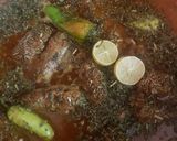 A picture of step 5 of Handi kabab masala #EidKayPakwan.