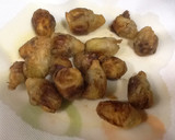 Foto del paso 8 de la receta: Montadito de queso Philadelphia con crujiente de alcachofa