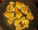 Marengói csirke narancsos édesburgonyapürével recept fázis 3 fotója