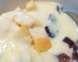 A picture of step 2 of Custard Fruit Salad.