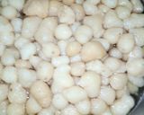 A picture of step 1 of Dahi Pakoriyan.