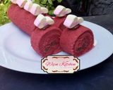 Foto langkah ke 9 dari resep Bolu Gulung Red Velvet (3 telur).