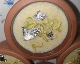 A picture of step 4 of FIRNI(RICH RICE PUDDING).