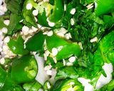 A picture of step 2 of Shaljum (Turnip) And Palak (Spinach) Ki Bhujiya.