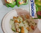 Foto langkah ke 4 dari resep Pisang Berendam Vla Matcha.