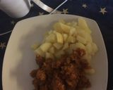 Káposztás husi főtt burgonyával recept fázis 2 fotója