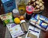 Foto langkah ke 1 dari resep Creamy Mushroom Sauce🍄‍🟫🍕🥩🥗🍝😋.