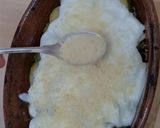 Foto del paso 3 de la receta: Repollitos de Bruselas en yogur, sobre base de avena y gratinados con queso
