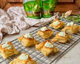 Foto langkah ke 8 dari resep Creamy Matcha Puff Pastry.