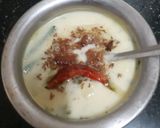 A picture of step 7 of Sukhi Moong Dal & Kadhi (Gujarati).