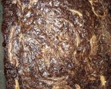 A picture of step 5 of Peanut Butter Brownies.