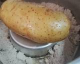 Baked jacket potato no oven