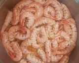 A picture of step 6 of Lemon and Rosemary Prawns.