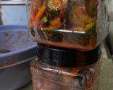 Gambar langkah 5 resipi Kimchi Timun.