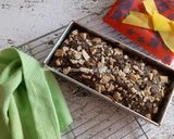 Foto langkah ke 5 dari resep Brownies Selai Coklat Rasa Kopi.