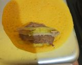 Foto langkah ke 4 dari resep Dadar vla coklat+pisang.