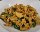 Foto langkah ke 6 dari resep Tumis Usus Ayam Cabe Hijau.