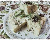 A picture of step 11 of Choco Dhokla.