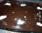 صورة لخطوة 7 من وصفة كيكة الشوكولاتة المسقية بدون شوكولاته اقتصادية والبنة ولا أروع🥧😋🤤