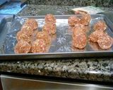 A picture of step 1 of Homade Meatball Subs.
