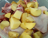 Foto del paso 1 de la receta: Pollo y costilla a la barbacoa casera