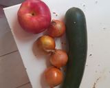 A picture of step 1 of Baked mixed veggies.