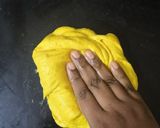 A picture of step 4 of Rose Pumpkin Steamed Buns.