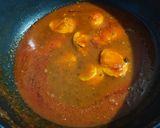 A picture of step 5 of Egg curry.