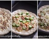 秋葵鮪魚pizza的食譜步驟4照片