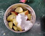 A picture of step 2 of Sorrel Smoothi.