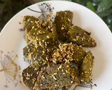 A picture of step 7 of Coriander roll or cutlets.