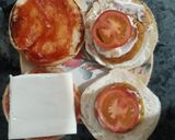 A picture of step 3 of Veg burger.