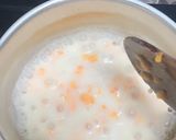 Foto langkah ke 3 dari resep Mpasi 6m+ bubur opor ayam+keju.